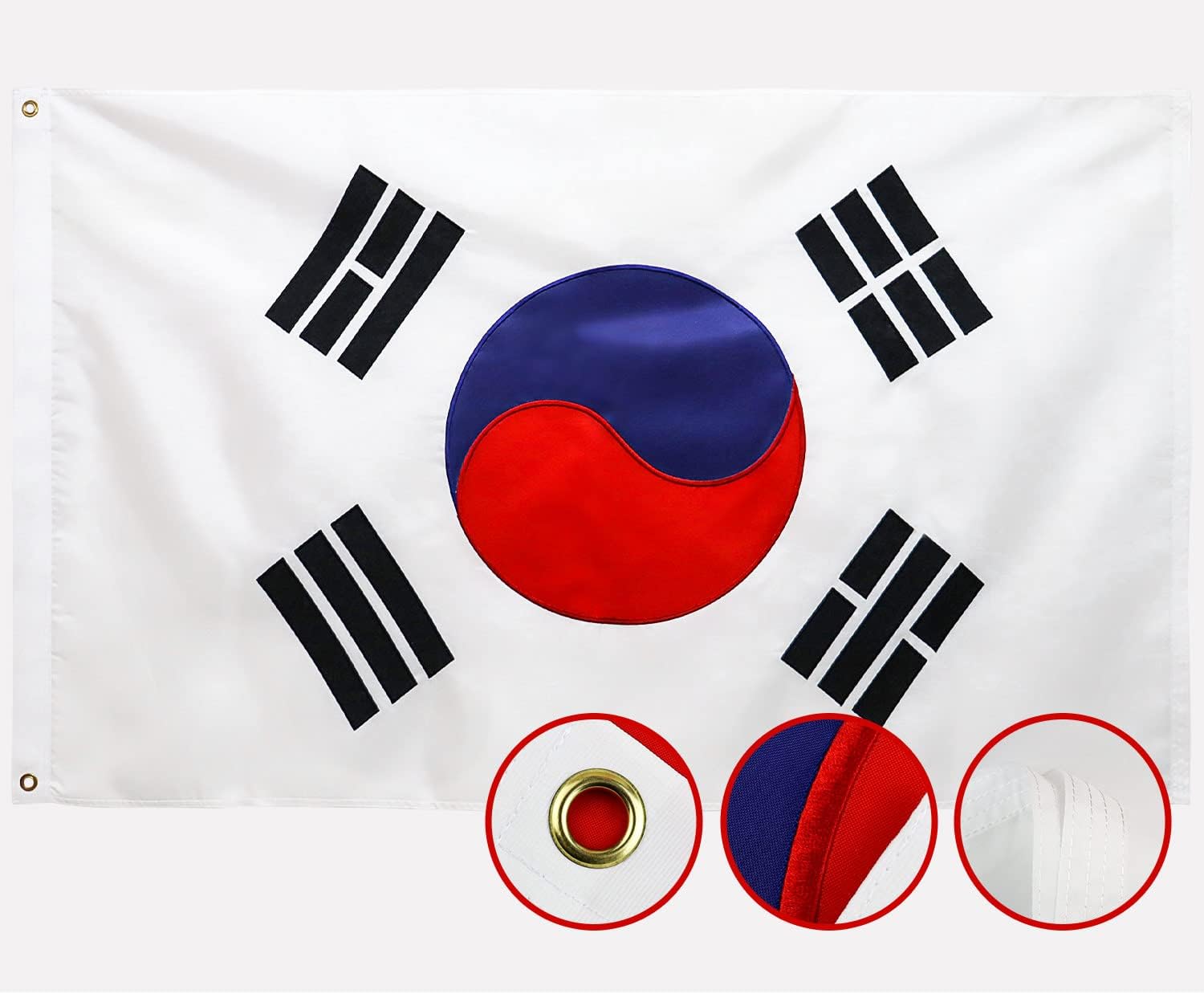 惠东韩国国旗 3x5ft